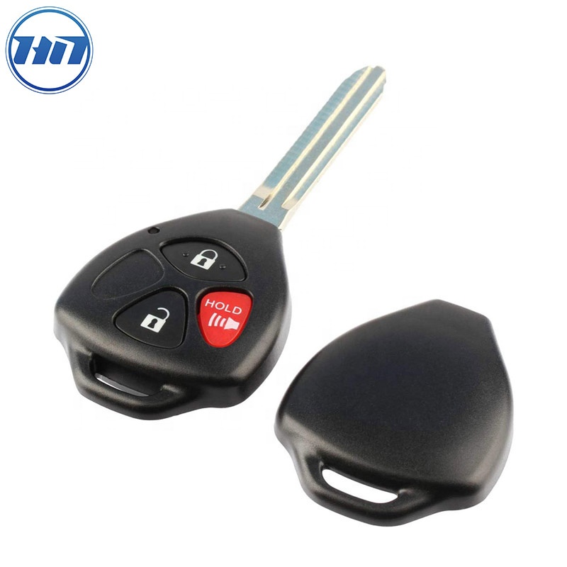 2+1 Buttons  Car Key For  2007-2009 RAV4   FCC ID HYQ12BBY