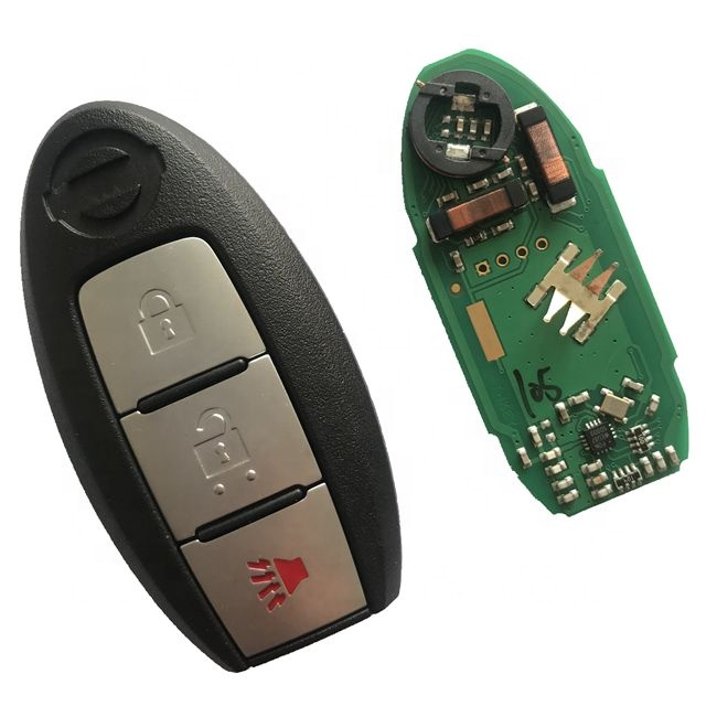 Nissan  Smart Remote Control Car Key Card  FCCID CWTWBU729 or CWTWBU735
