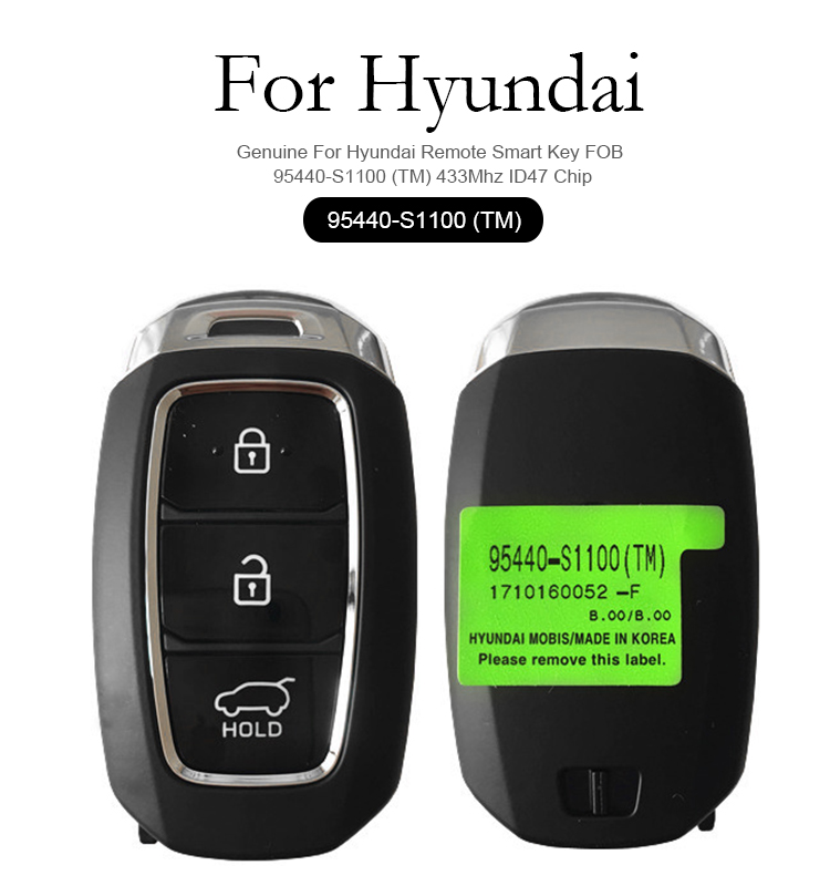 Hyundai smart  key 95440-S1100