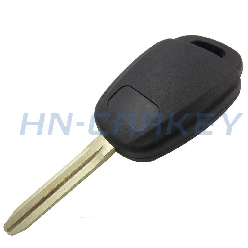 Remote car key shell case with 2+1button uncut blade key