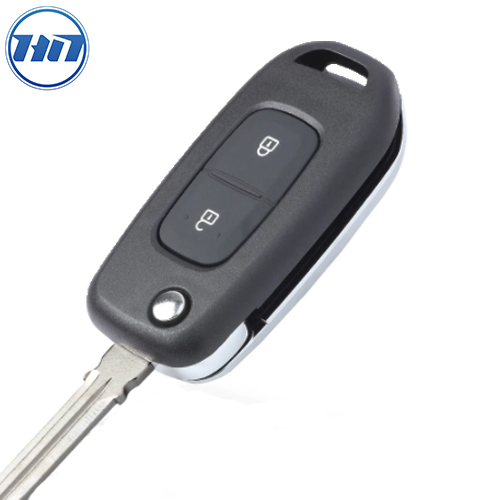  PCF7961M Flip Remote Key 2 Buttons Fob for Renault