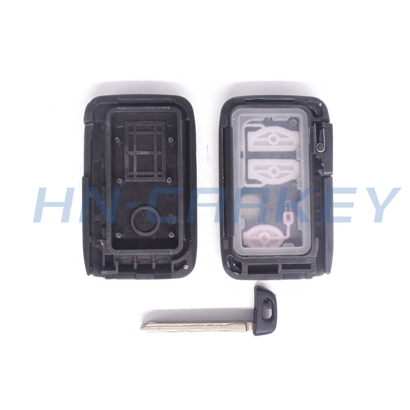  2008-2012 Toyota / 3-Button Silver Smart Key SHELL / HYQ14AAB (AFTERMARKET) Land Cruiser 