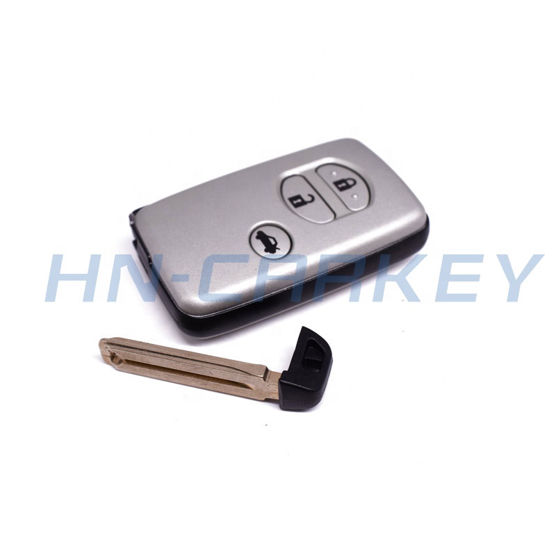 Toyota Prado Land Cruiser 3 buttons  Car Key Shell，toyota key shell replacement