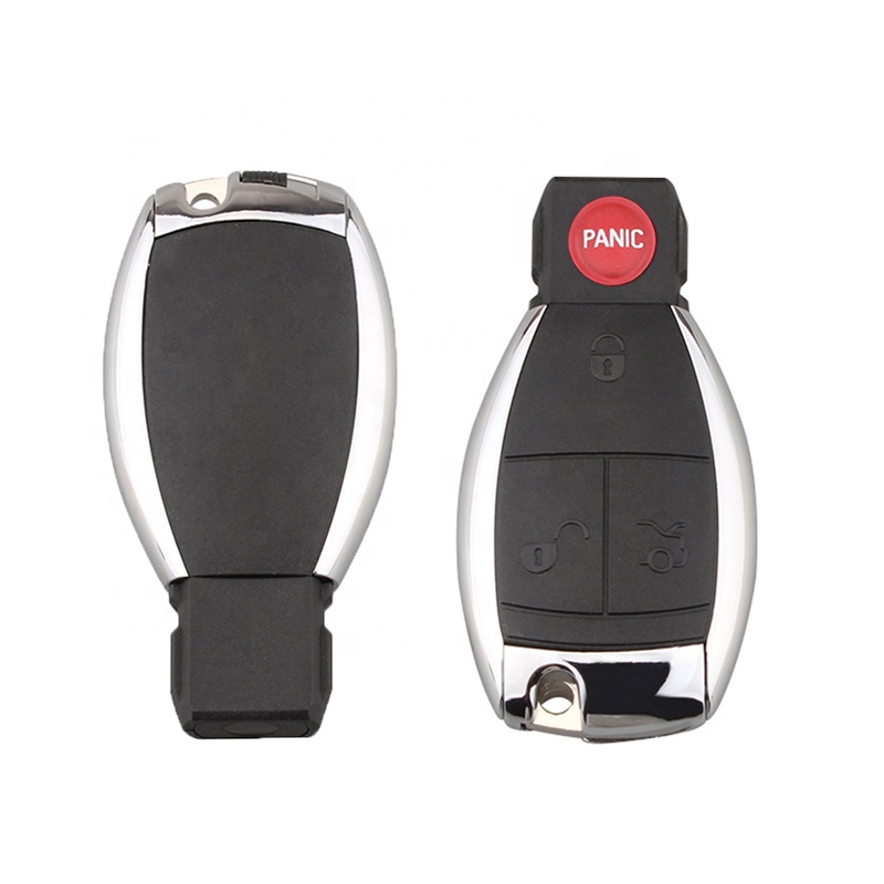  3+1Button Car Entry Remote Key Case Shell Replacement 