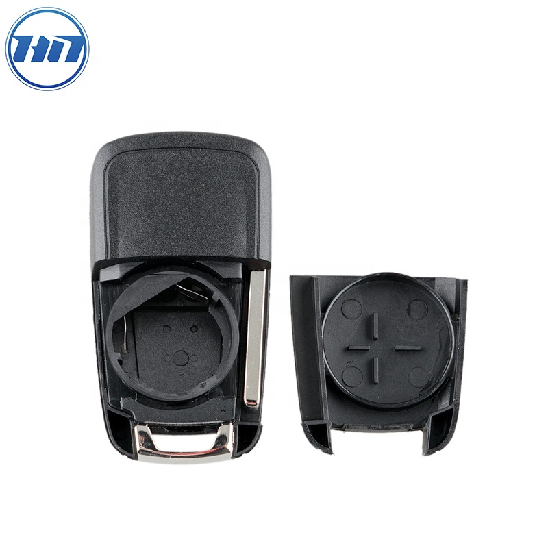 2 Buttons Flip Remote Car Blank Key Shell Case for  opel car key replacement