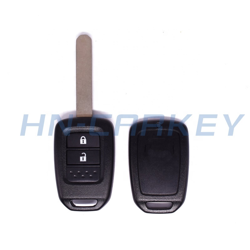 2buttons Key Blank Fob Case for Replacement Smart Shell 