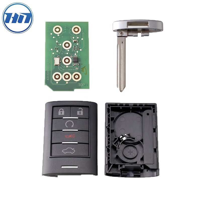  315Mhz PCF7952 Chip FCCID M3N5WY7777A Keyless Entry Car Auto Fob Remote Key For Cadillac CTS STS