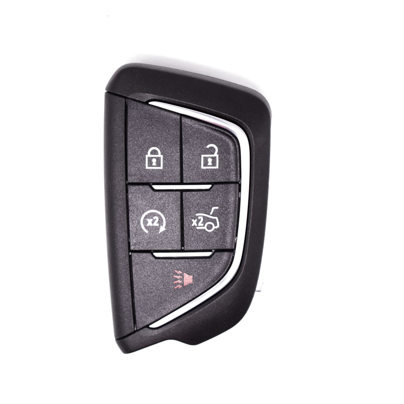 ASK433MHz Remote Car Smart Key Fob with 4+1buttons 49 chip remote control 