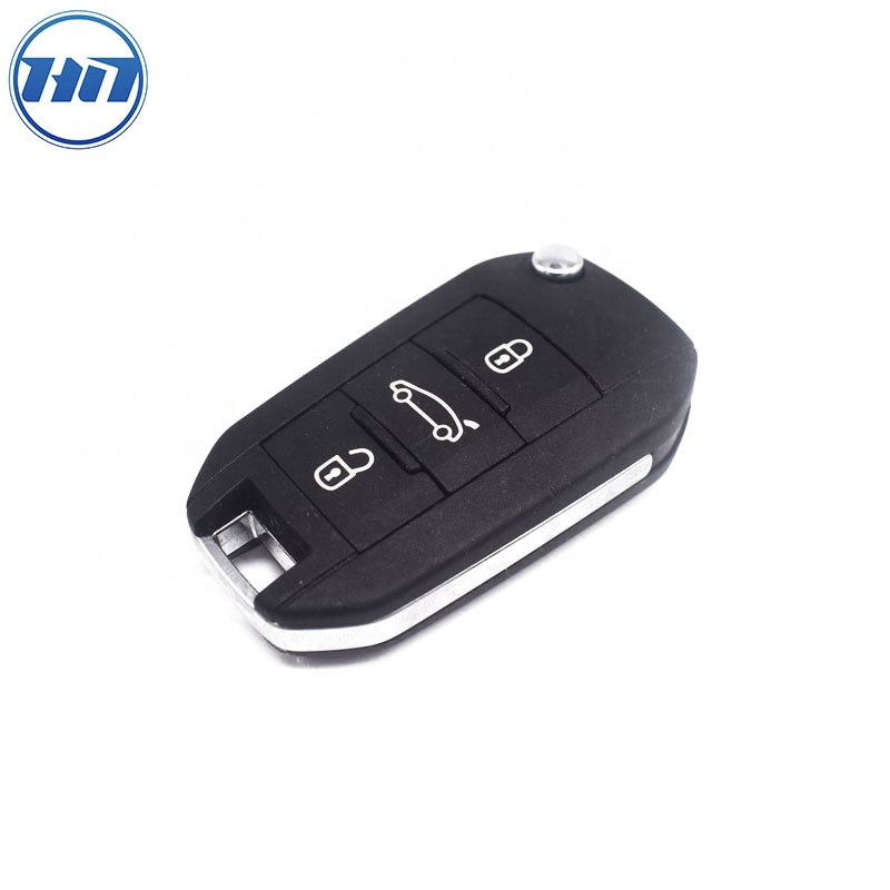 Original 433MHz 3 buttons 46chip Flip Controlled Auto Car Remote Key Folding Remote