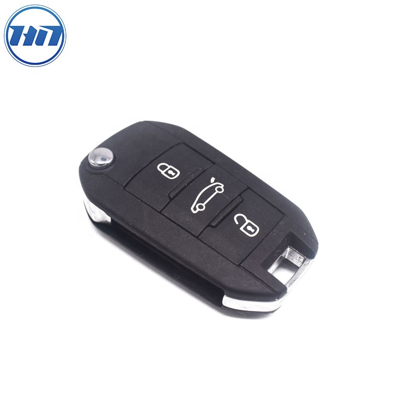 FSK434MHz 3 buttons 46chip Flip Controlled Auto Car Remote Key Folding Remote Entry 2013DJ0113
