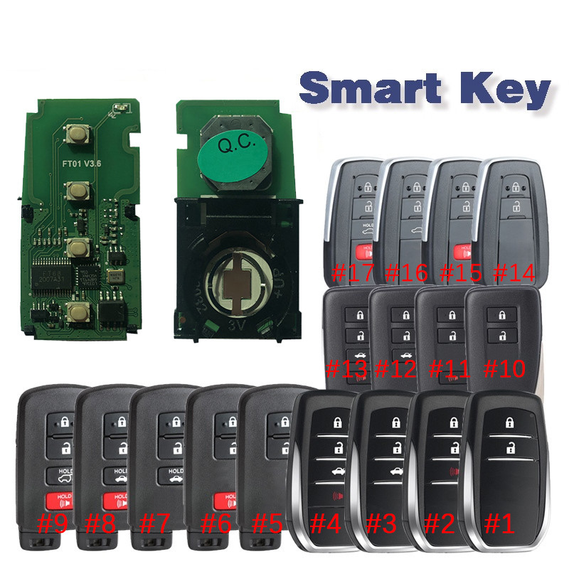 Lonsdor Toyota Smart Key