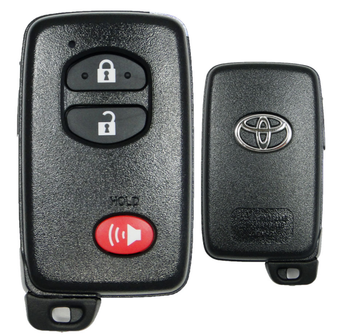 Toyota Rav4 2010 + Smart Key, 3 Buttons,HYQ14AEM/HYQ14AAB-6601 P1 98 4D-67, 315MHz 89904-0R060 Keyless Go