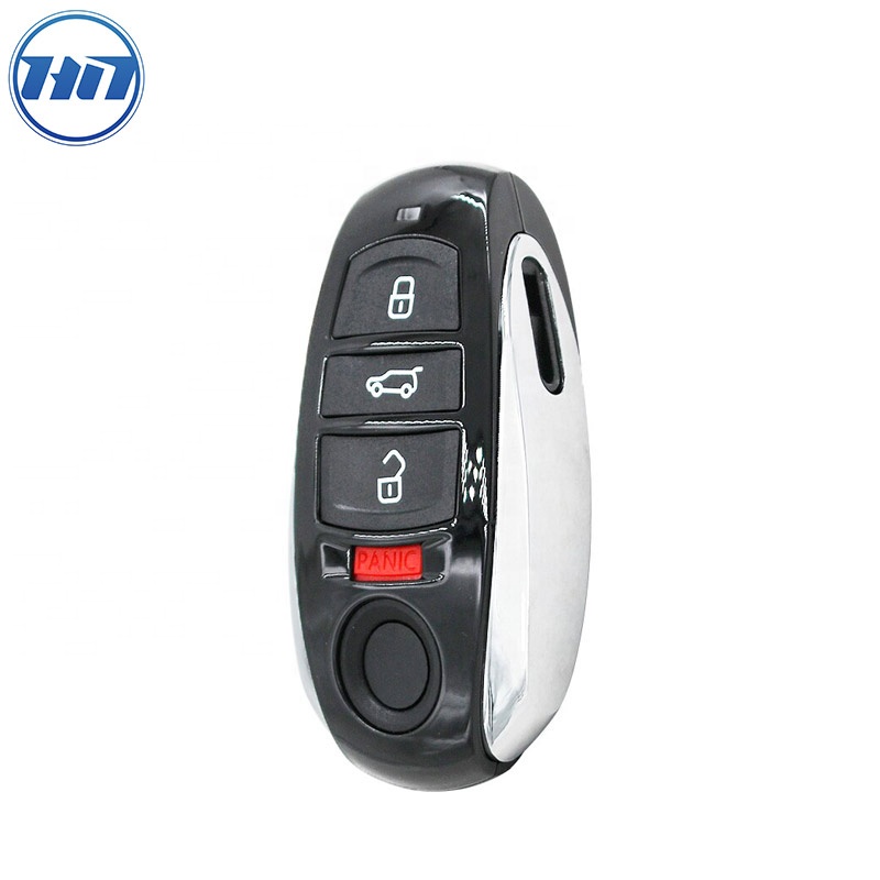 3+1buttons Remote Key Shell Case Smart Car Key for Volkswagen 