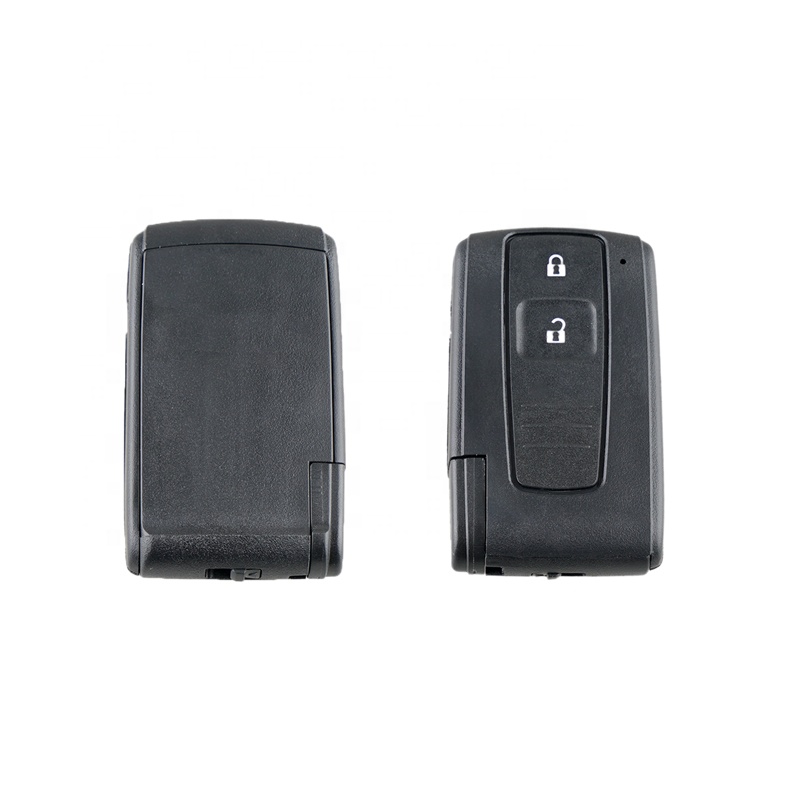 2 Buttons Prius Smart Remote Shell Case Cover for Toyota