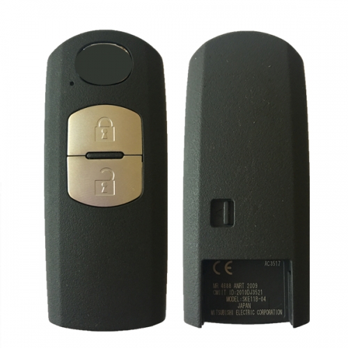 CX7 Smart Remote Key 2 Button 434MHz FCCID SKE11B-04