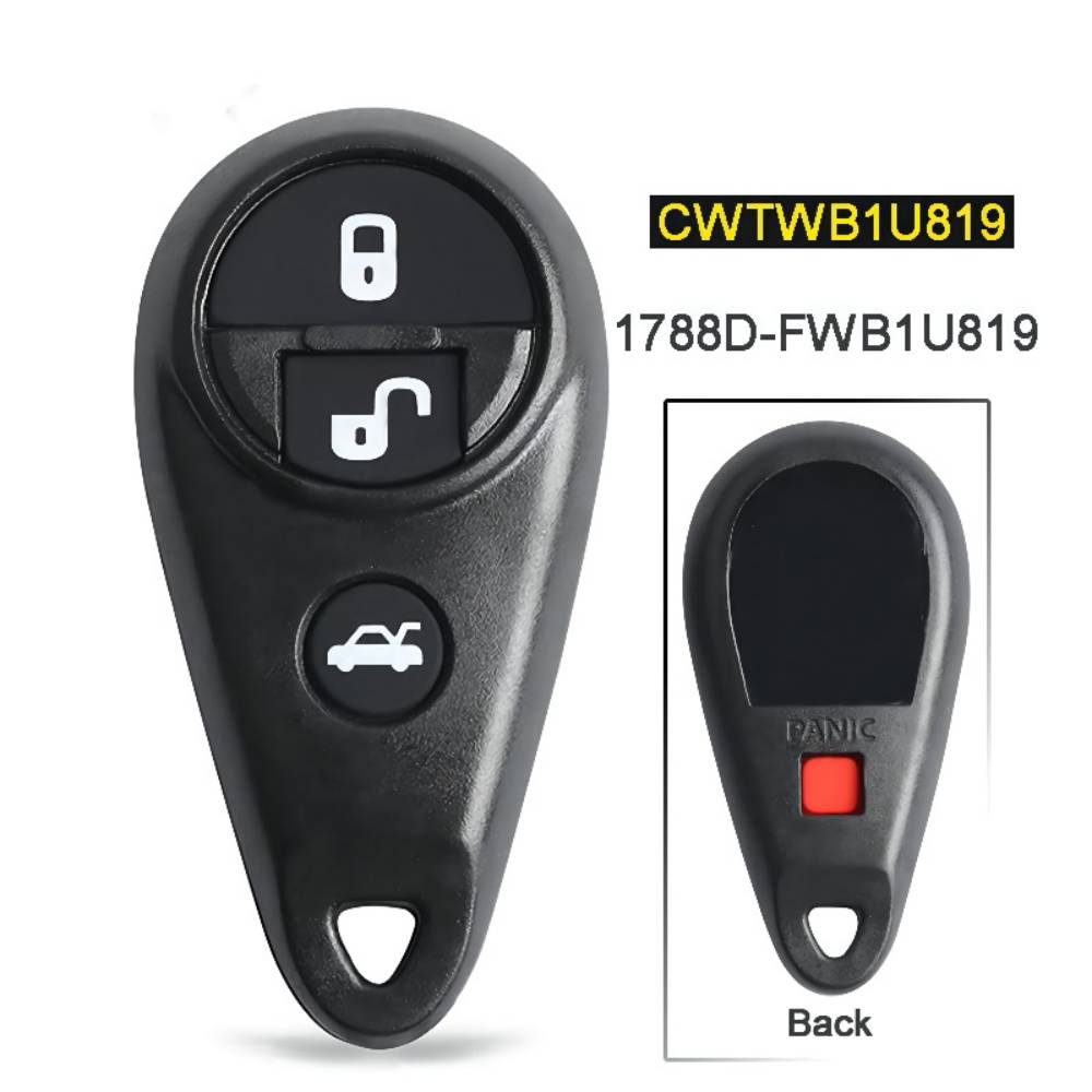 CWTWB1U819 Car Remote Control For Subaru Impreza Forester Outback Legacy Outback WRX 315mhz Smart Car Key 3 + 1 Buttons