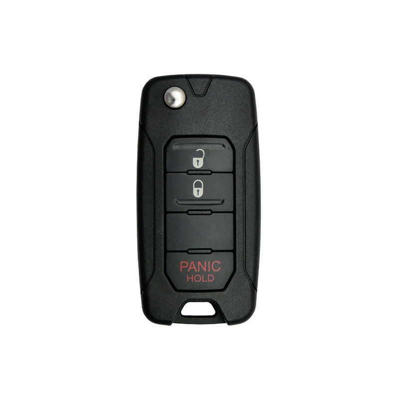 2+1 Button 433(434)Mhz MEGAMOS 48 AES Transponder FCC ID 2ADFTFI5AM433TX 2015-2018 Jeep Renegade