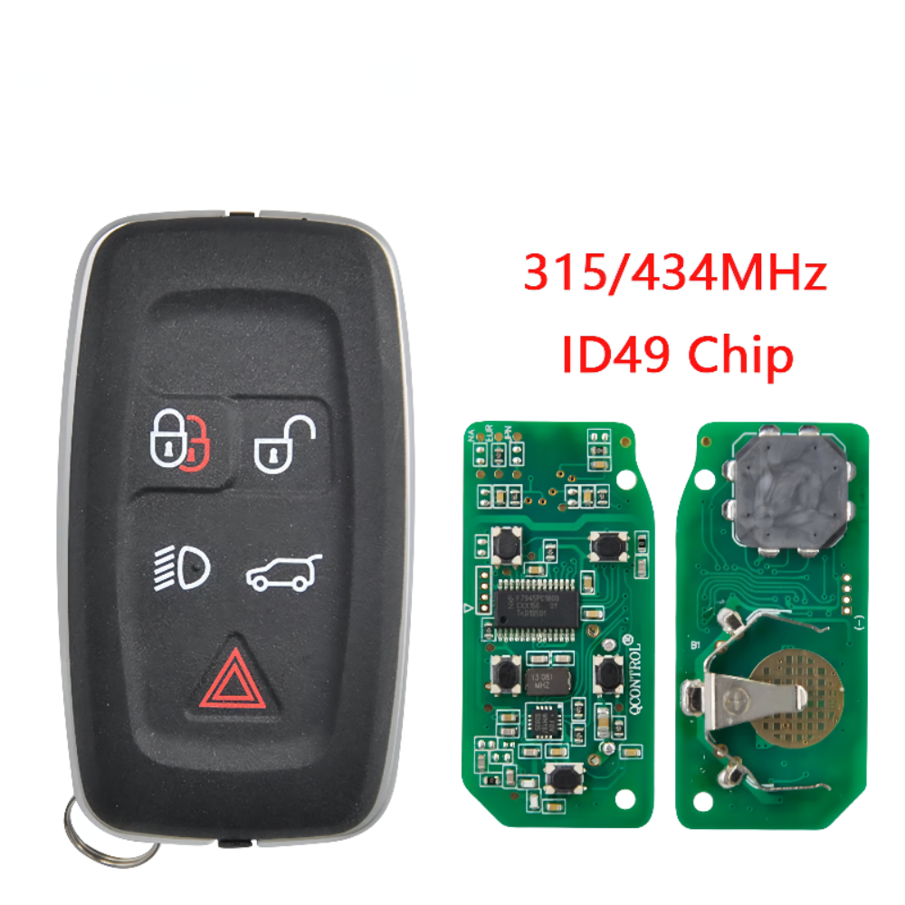 5 Buttons 315Mhz / 433 Mhz KOBJTF10A Smart Remote Key Fob Car Key For LAND ROVER RANGE ROVER SPORT LR2 LR4 Discovery