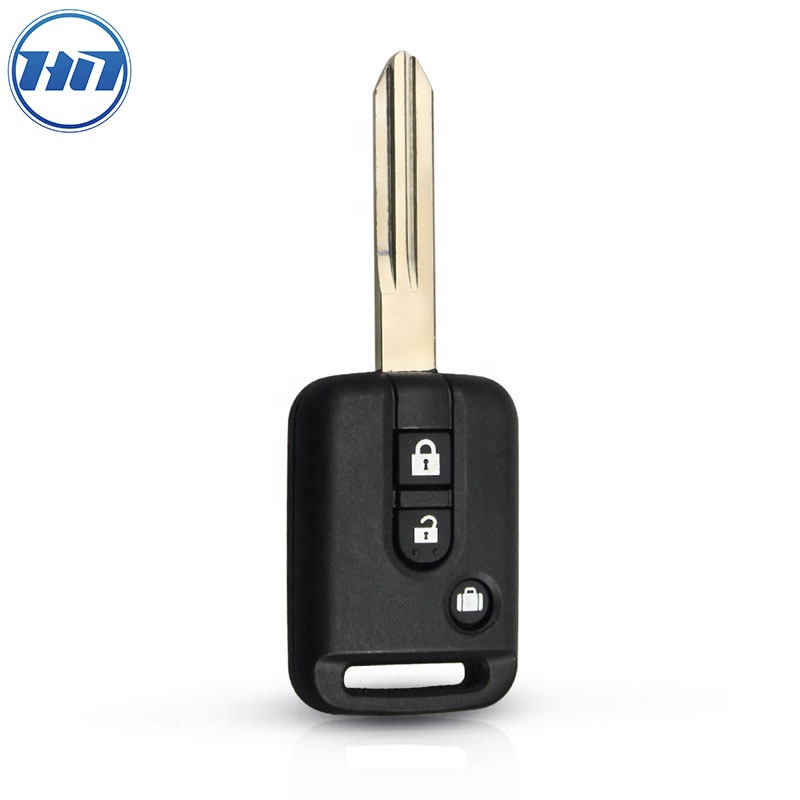 Remote Key Fob Shell for N-issan Micra 350Z Pathfinder Navara Auto Key Cover Case Fob 3 Buttons