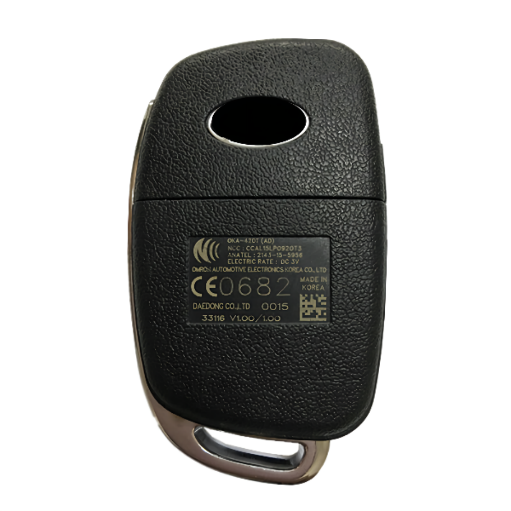 HN008323 Original 2 Button Flip Key For Hyundai Porter Remote Frequency 433mhz Fccid Number OKA-420T(HR-PE)