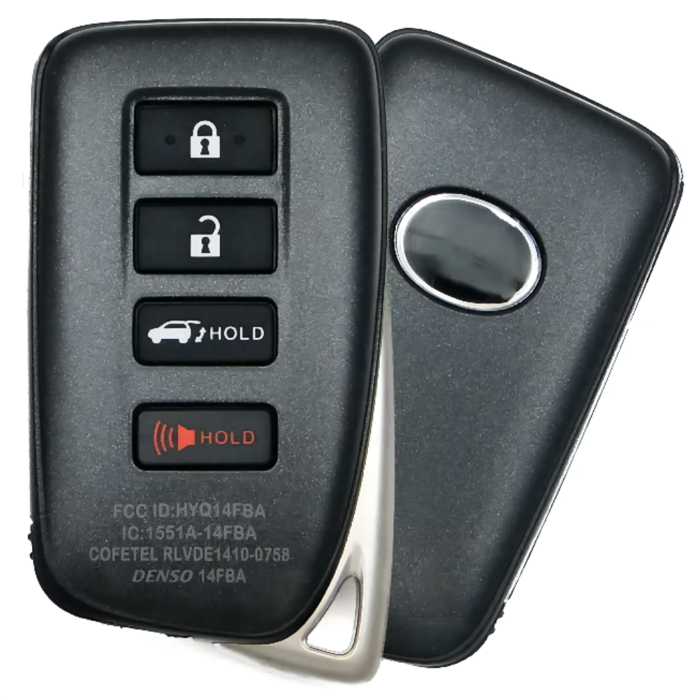 HN005353 2015-2019 Lexus 4-Button Smart Key PN 89904-78470 HYQ14FBA AG BOARD 2110 NX300 NX300H NX200T LX570 HYQ14FBA