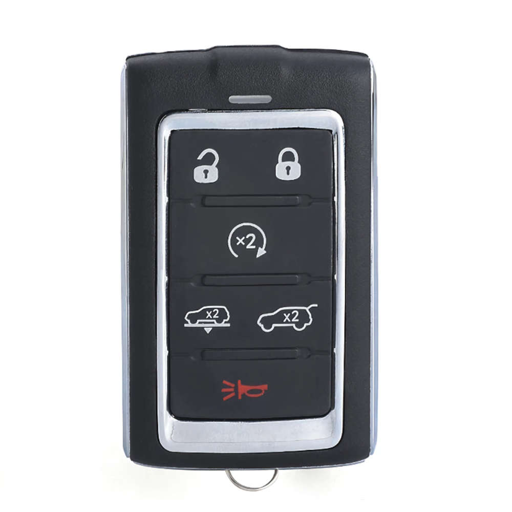 HN010249 6Button Smart Remote Control Car Key Fob 433MHz 4A Chip For Jeep Wagoneer Grand Cherokee L 2021 Fob FCC ID: M3NWXF0B1