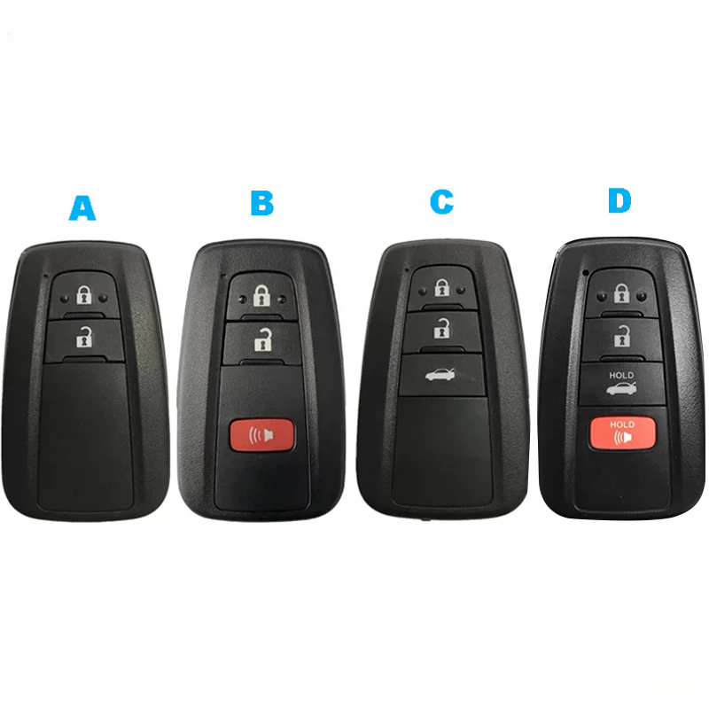 HN005223 Aftermarket 2 /3/4Button Smart Key For T-oyota Corolla Remote 312/314 MHZ 4A Chip HYQ14FBN 8990H-12010