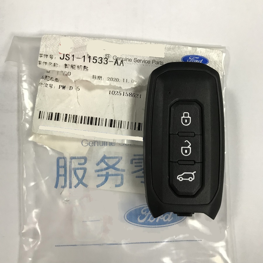 Genuine Ford Car Remote Key 3buttons FSK434 Frequency 4Achip PN: JS1-11533-AA Smart Car Key