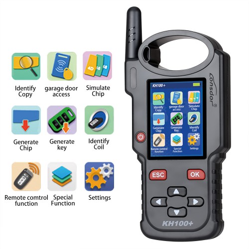 The Latest Version Full-featured Version Lonsdor KH100+ Key Remote Programmer Instead Of KH100